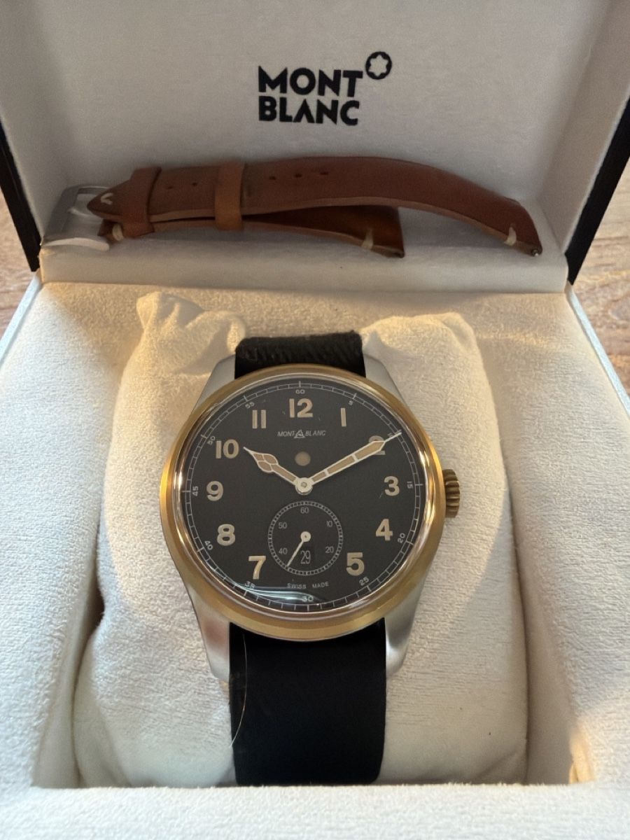 Montblanc Orologi: Montblanc 1858 Automatic Dual Time - frisch ab Service – Usato da Birmensdorf ZH venduto da PolzerJ1 3