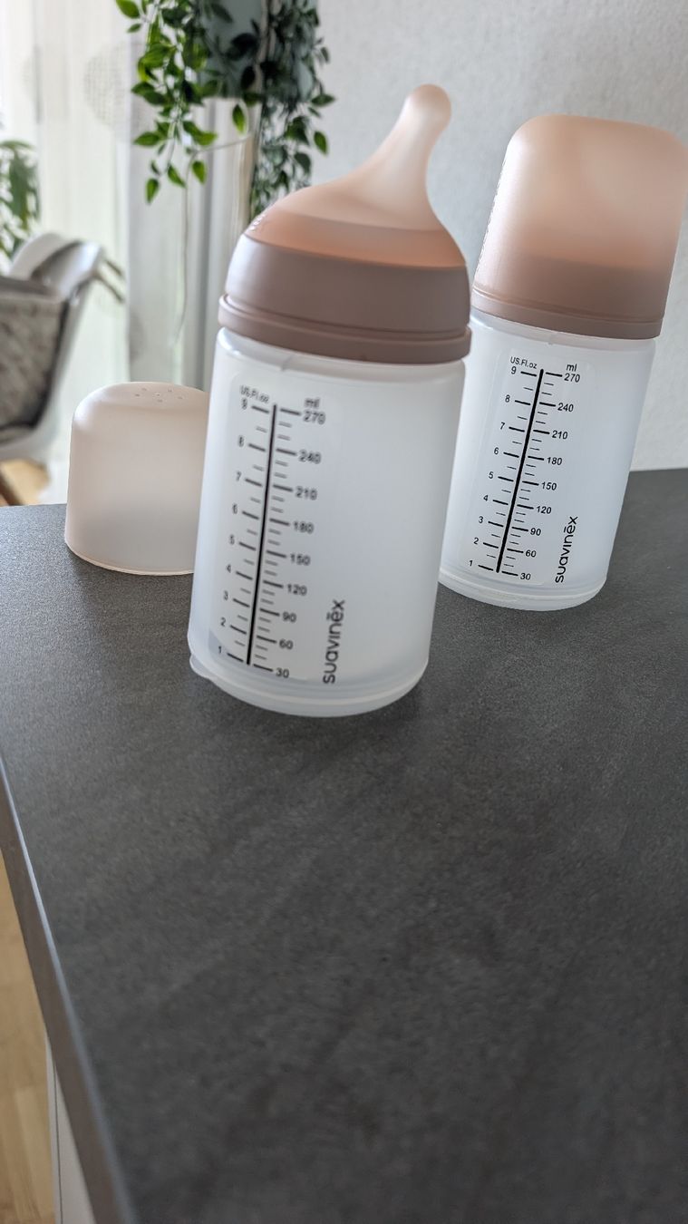 Baby-Mahlzeiten: 2 biberons Suavinex  – Neu (gemäss Beschreibung) aus La Conversion von deborah22 1