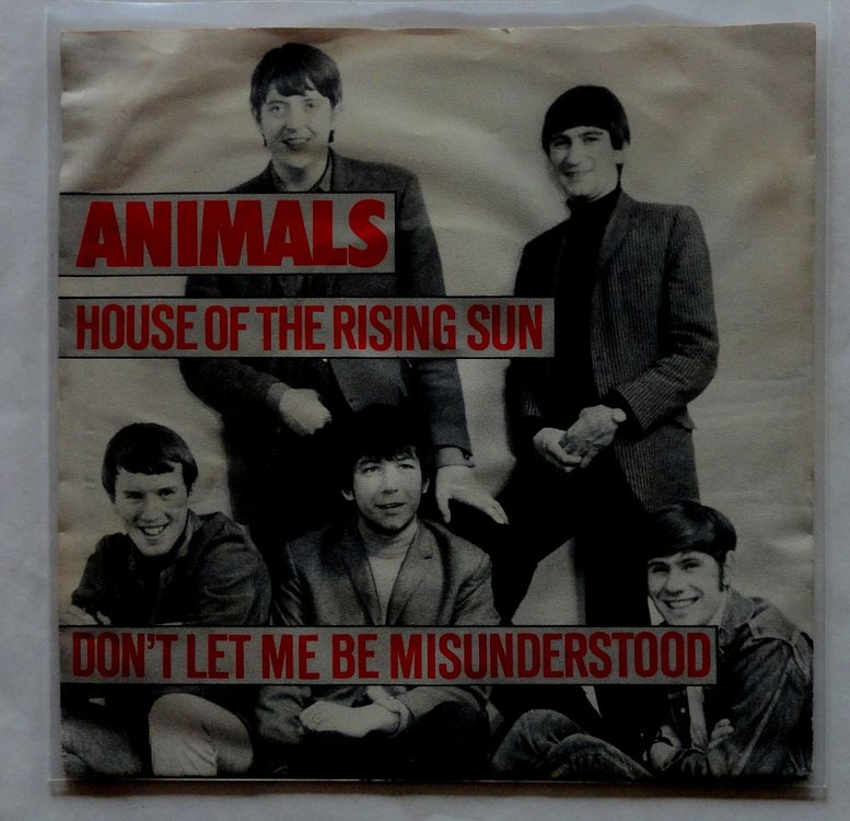 SI ANIMALS house of the rising sun KULT HIT für JUKEBOX (Gebraucht) in ...