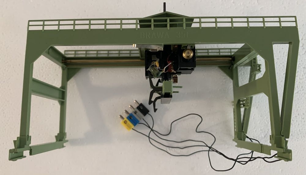 Brawa 1151 Containerkran-Terminal Komplett Spur N 1 160 – AKFKZE