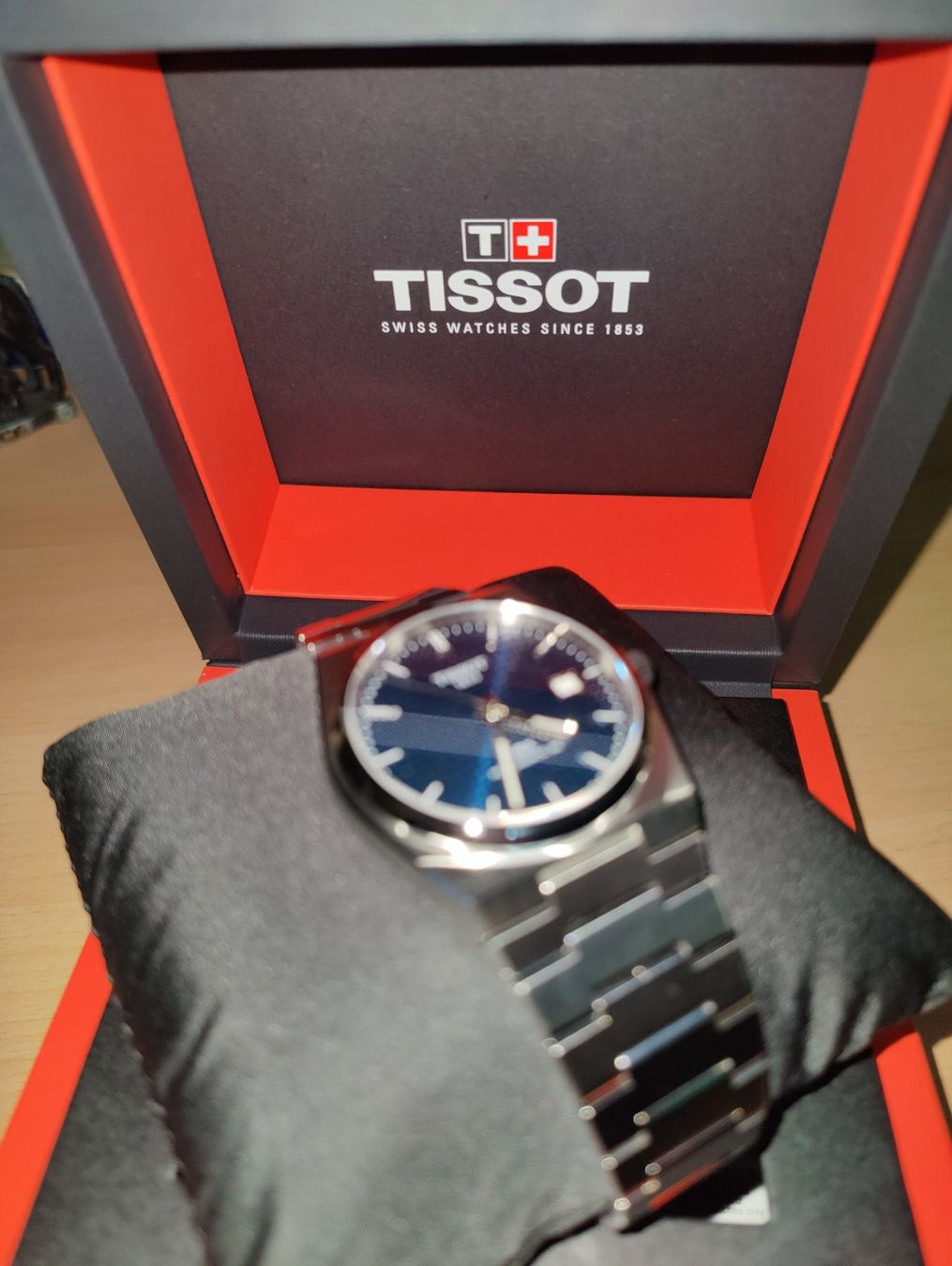 Tissot Uhren: Tissot PRX Powermatic 80 Automatic Blue Dial – Gebraucht aus Zürich von Caeirop