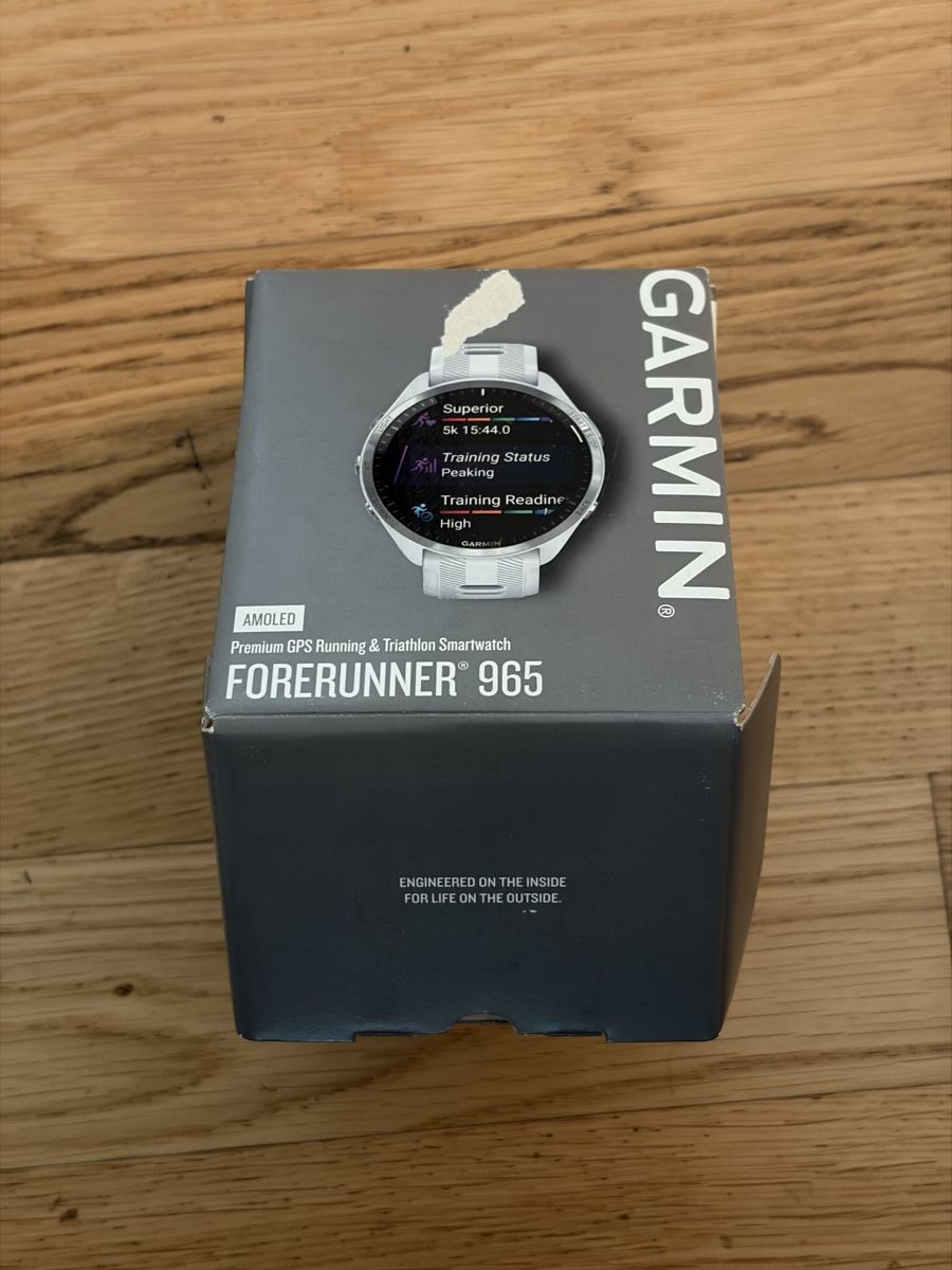 Garmin Smartwatch: Garmin Forerunner 965 Smartwatch weiss – D'occasion à Lenzburg par flyfun 6
