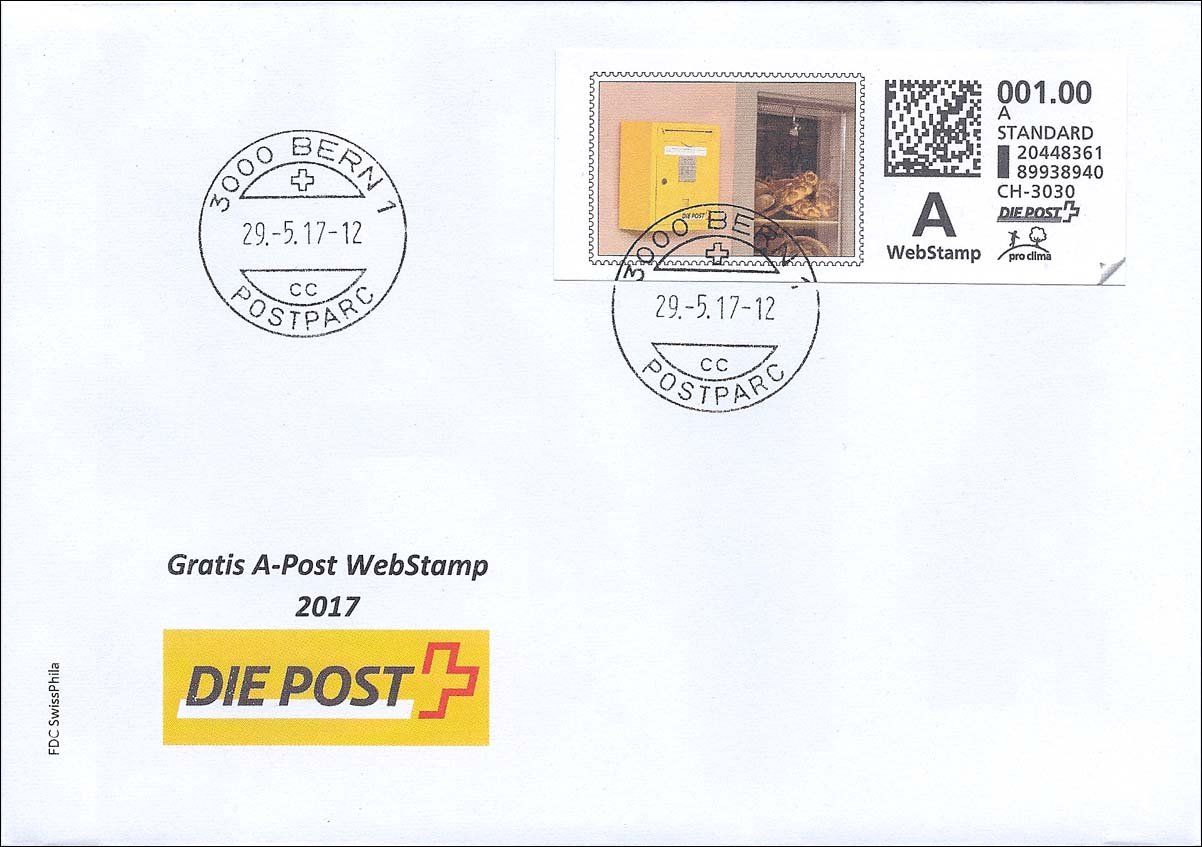 Tutti i francobolli: Spezial-WEBSTAMP 2017 – Usato da Heerbrugg venduto da Swissphila