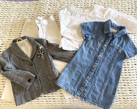 Lot de vêtements fille pour l’école – taille 110 cm