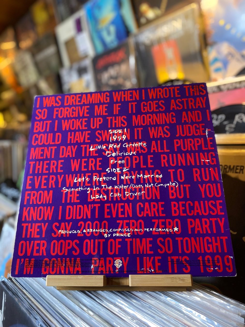 Dischi in vinile: PRINCE - 1999...RE EU...VG/VG+ – Usato da Gals venduto da Diskopatshop 1