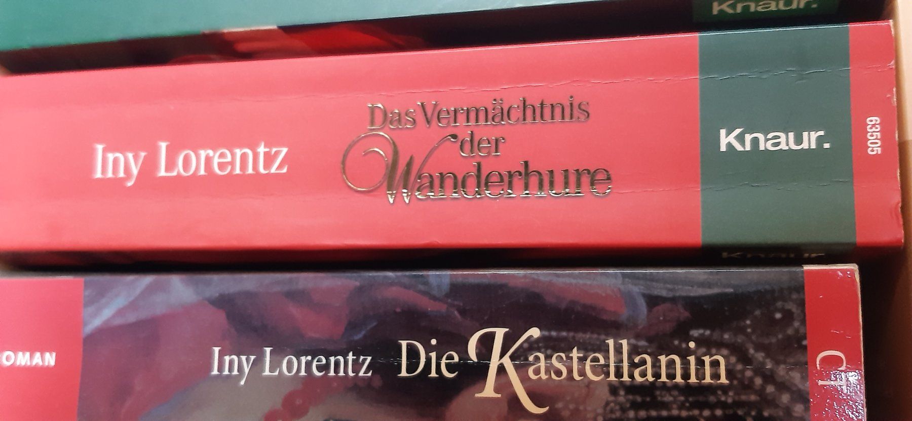 Livres: Iny Lorentz Mittelalter-Romane – D'occasion à Doppleschwand par Sandrafritz 2