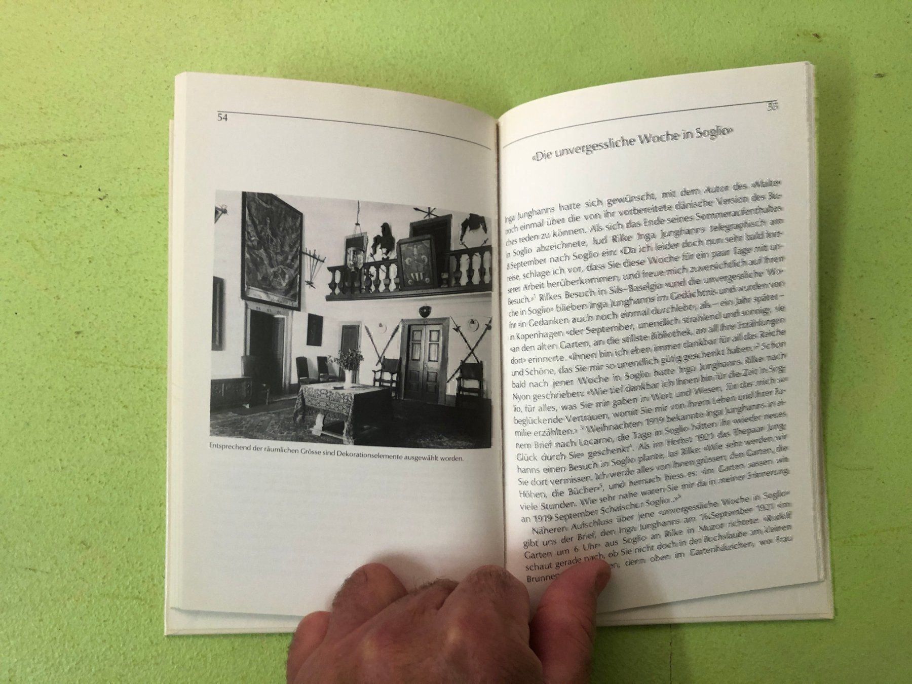 Libri: H.-J. Barkenings: Rilke in Soglio – Usato da Zürich venduto da allp 7