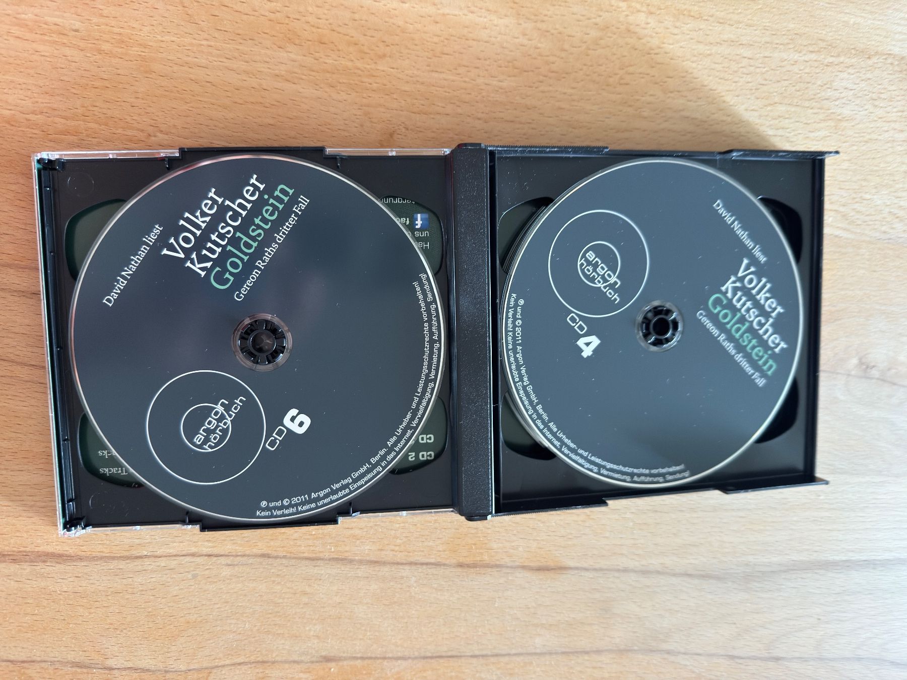 Audiolibri: Volker Kutscher: Goldstein Gereon Raths dritter Fall – Usato da Hombrechtikon venduto da Dokmasa 1
