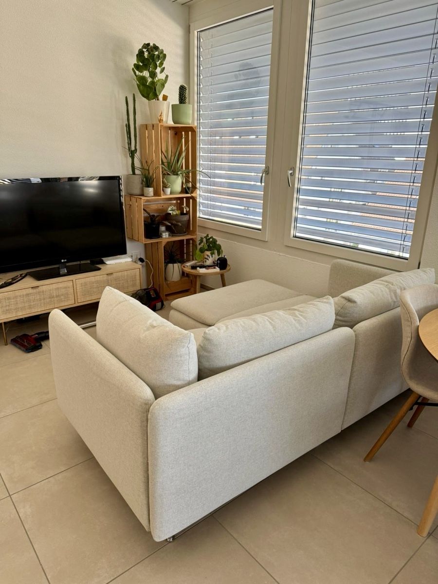 Sofas: Ecksofa beige mit Récamiere – D'occasion à Zürich par peachjess 4