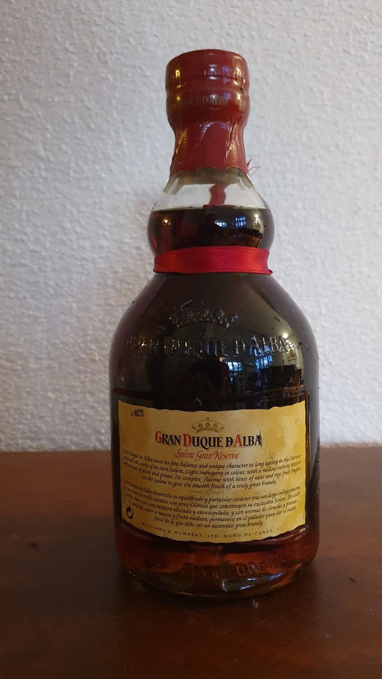 Spirituosen: Gran Riserva Brandy de Jerez / Gran Duque d'Alba – Neu und originalverpackt aus Küssnacht am Rigi von Tgoessi 3