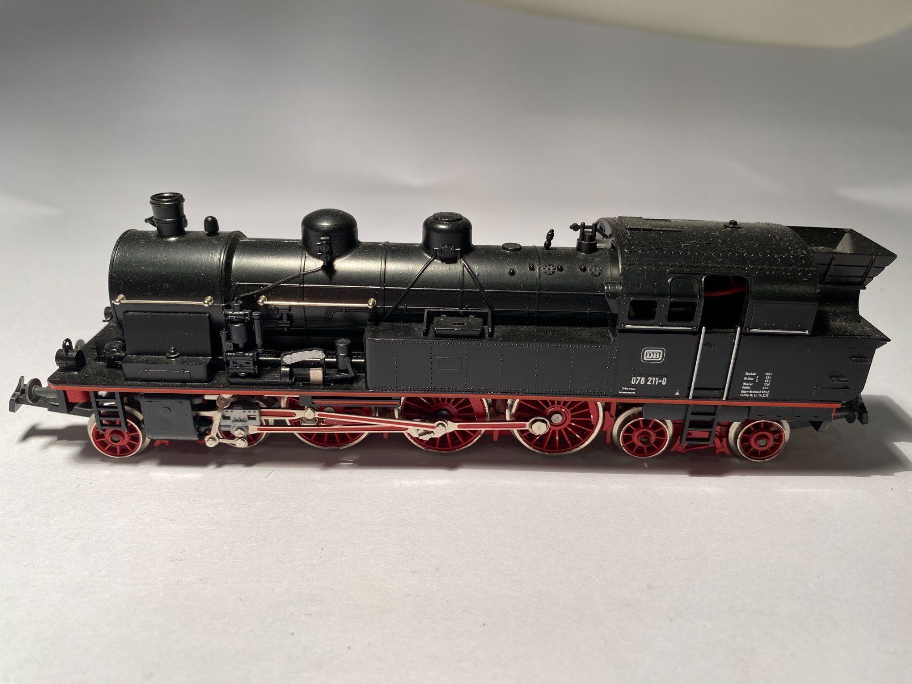 Liliput Modellini di ferrovie: Liliput DB Dampflok 078 211-0, DC Analog – Usato da Buchrain venduto da Modellbahn11