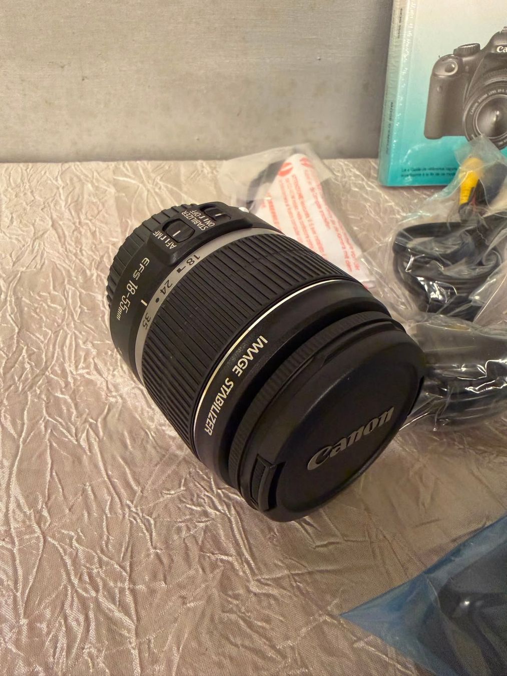 Canon Fotocamera: Canon EOS 550D Kit mit EF-S 18-55 IS Objektiv – Nuovo (secondo la descrizione) da Schlieren venduto da Stadtammannamt_8952 3