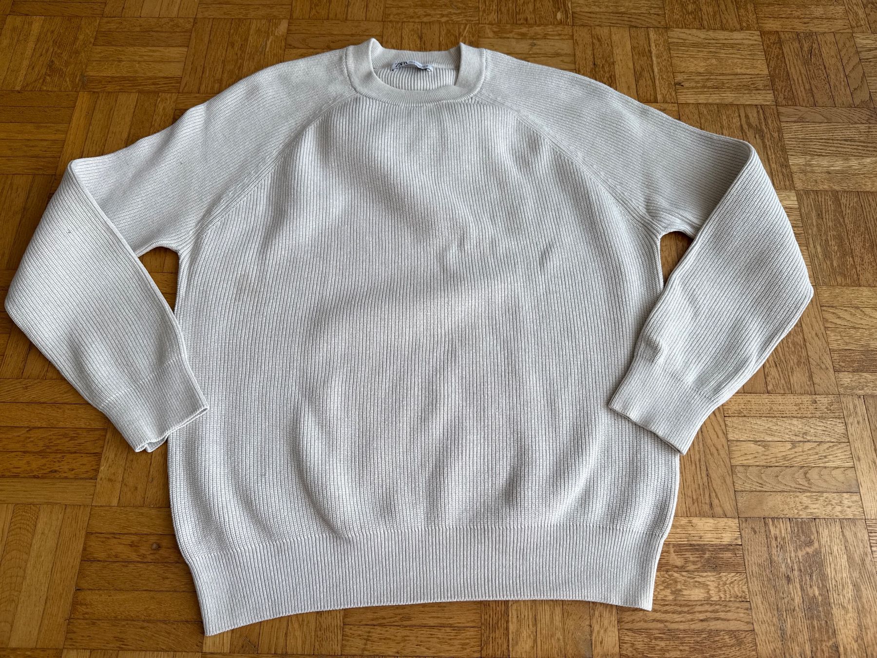 Zara Maglioni & Felpe: Zara Strickpullover, Beige, Gr. S, Herren – Usato da Winterthur venduto da britsi