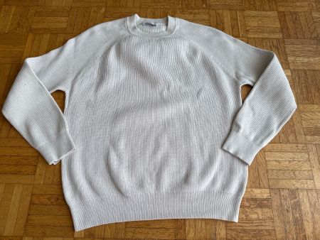 Zara Strickpullover, Beige, Gr. S, Herren