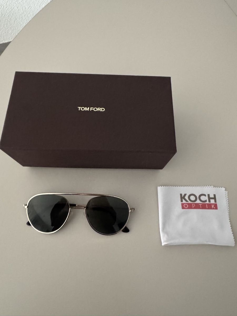 Tom Ford Occhiali & Lenti: Tom Ford Sonnenbrille Pilot Gold – Usato da Birmensdorf ZH venduto da kri_hr8b
