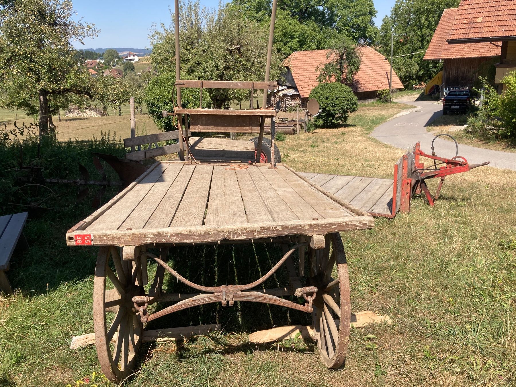 Carrozze: Alter Bockwagen zu verschenken – Usato da Bern venduto da Riubi 1