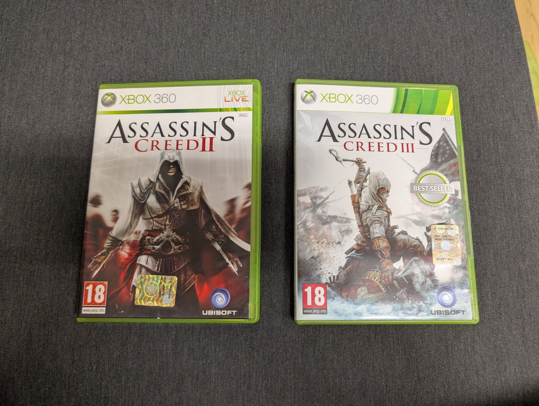 Giochi: Assassin's Creed II + III Microsoft Xbox 360 – Usato da Giubiasco venduto da Ticinerd