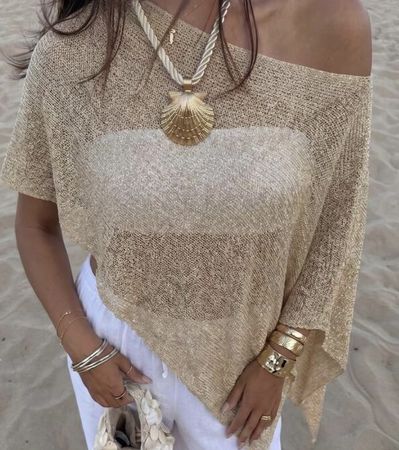Eleganter Sommer Poncho