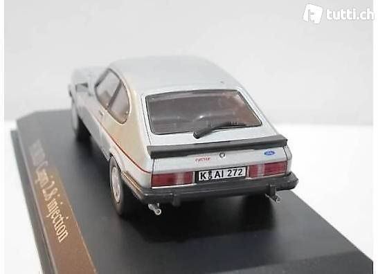 Ford Modellini d'auto: Ford Capri 2.8 Injection, Massstab 1/43 – Nuovo e nell'imballaggio originale da Erlenbach im Simmental venduto da Model_box 3