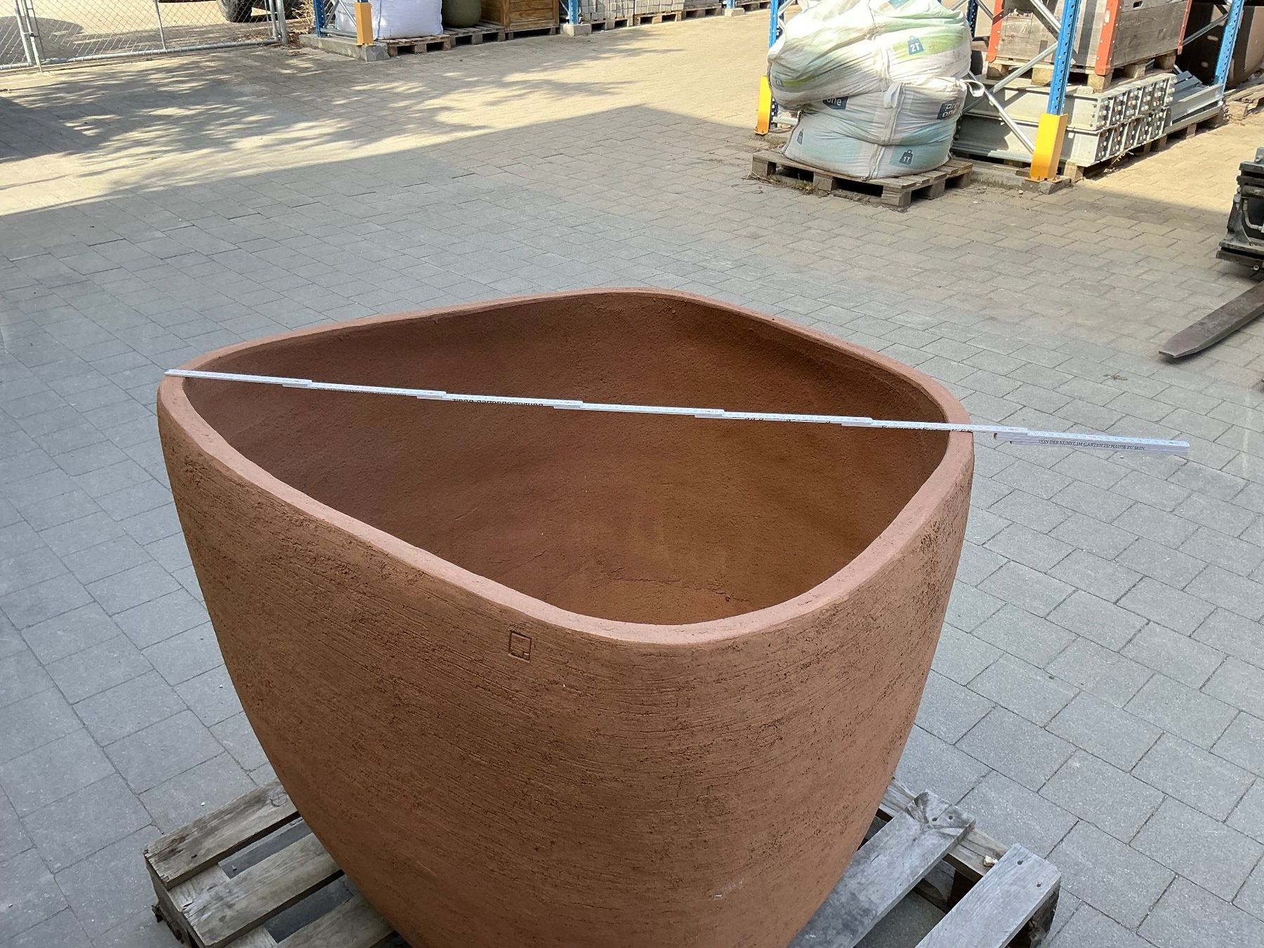 Blumentöpfe: Pflanzgefäss Atelier vierkant, OE 100 Cork – Neu (gemäss Beschreibung) aus Felsberg von zingggarten 3