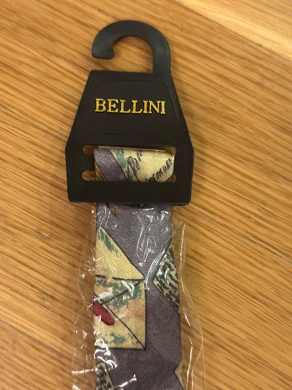 Cravatte: Krawatte Bellini blau gemustert original verpackt – Nuovo e nell'imballaggio originale da Rothenburg venduto da wer_g9fd 3