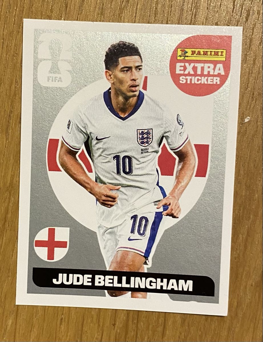 Panini Carte collezionabili: Panini Extra Sticker Jude Bellingham Silber – Nuovo (secondo la descrizione) da Haldenstein venduto da lisipe