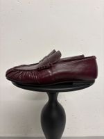 Alohas Loafers Leder dunkelrot 40 Aven Rift Slipper burgundy