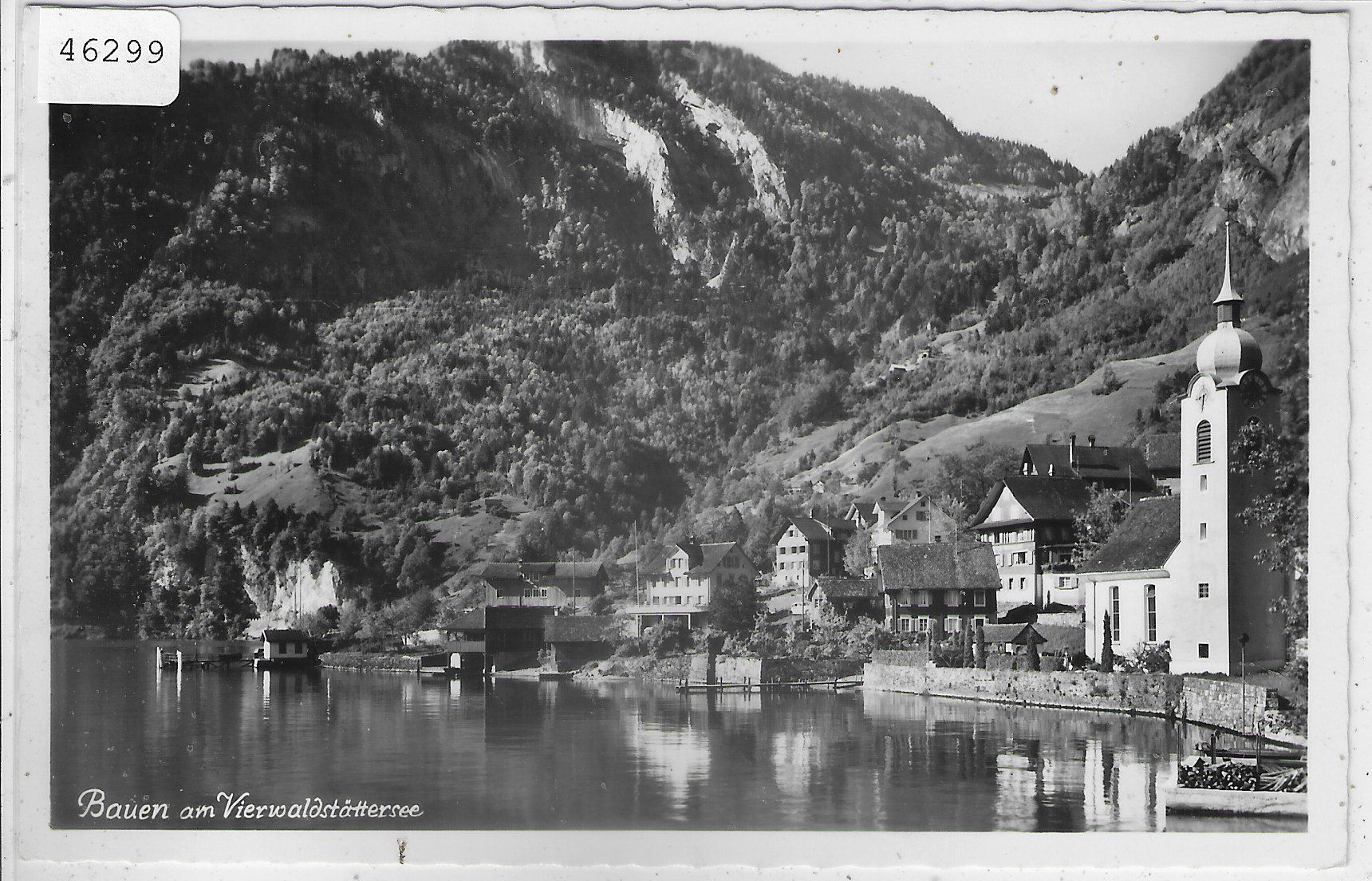 Cartoline postali: Bauen am Vierwaldstättersee – Usato da Ettingen venduto da Kartenplanet