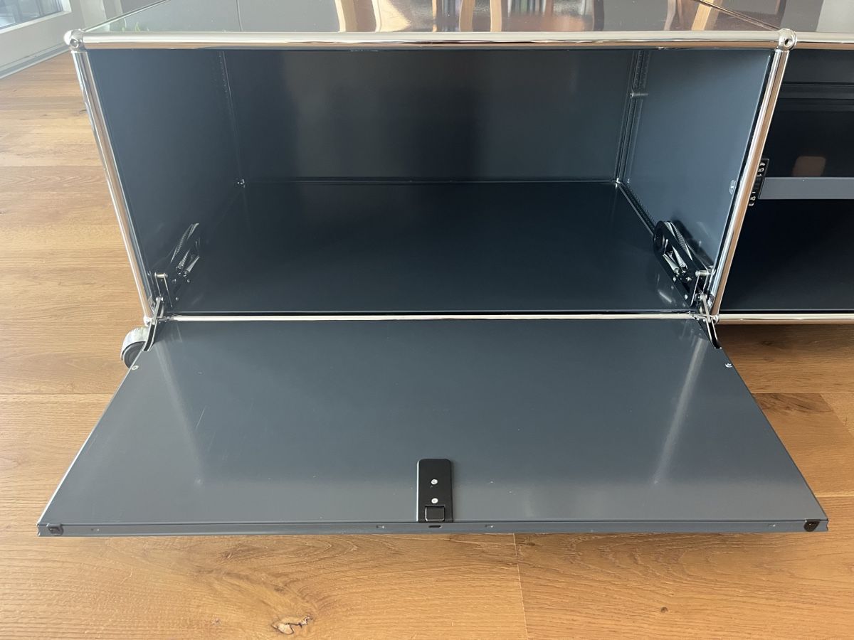 Regale: USM Haller TV Lowboard Anthrazit – Gebraucht aus Erlinsbach von anfrimon 4