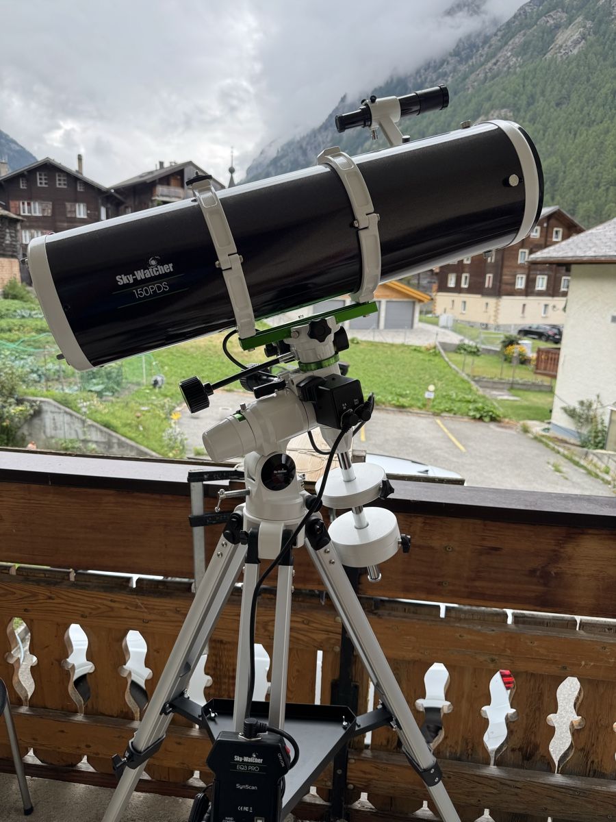 Sky-Watcher Telescopi: Sky Watcher Explorer-150PDS 150mm f/5 + EQ3 Pro – Usato da Täsch venduto da queenofme