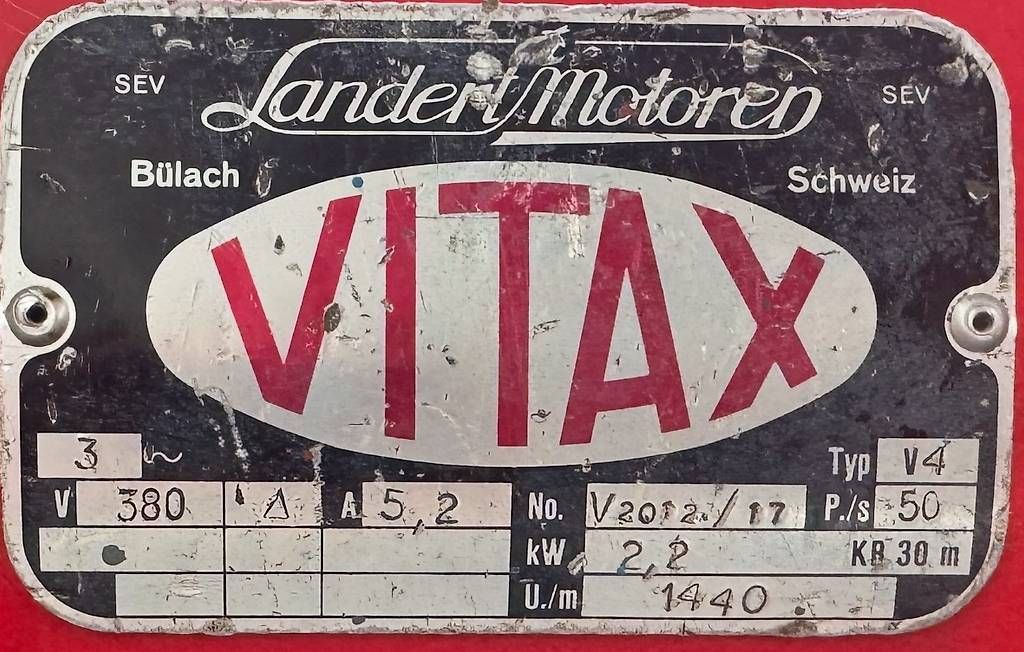 Vitax Schleifen & Polieren: VITAX V4 Polier/ Schleifmaschine – Gebraucht aus Niederwangen BE von Esdokatze 3