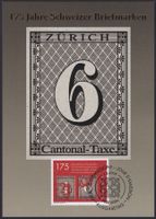 2018, EXTREM BERN, Karte mit ZH6 auf Blatt mit Nr.115.