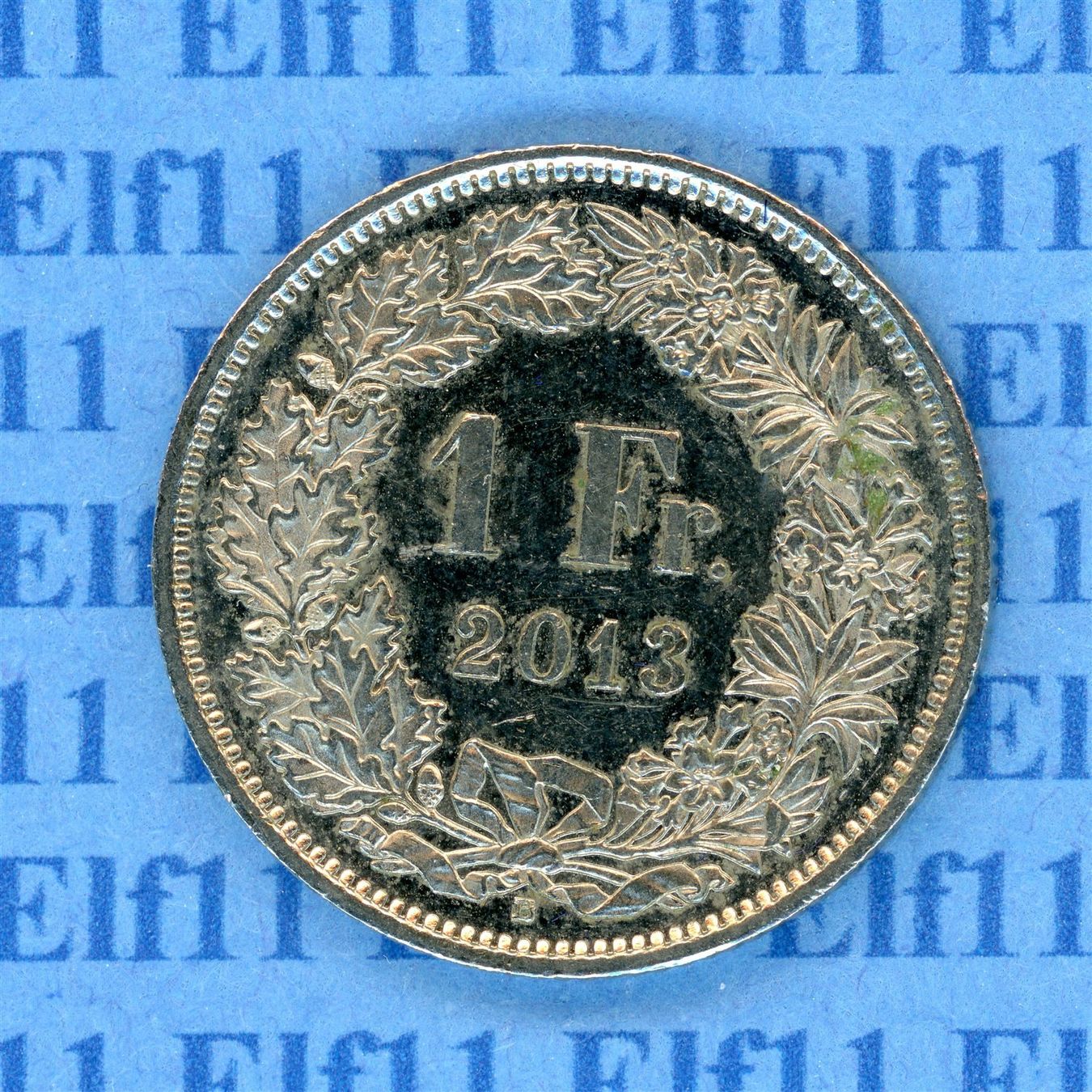 Tutti le monete: CHF___1.00 2013 vz 1 Franken – Usato da Widnau venduto da Elf11