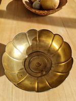 Fussschale, antik, versilbert, Durchmesser 17 cm