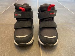 Wasserdichte schwarze ReimaTEC Winter Schuhe Gr.24