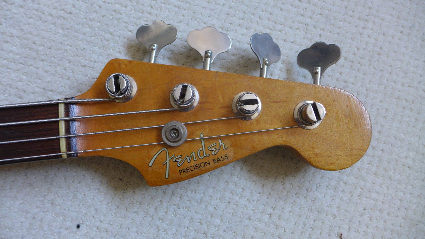 Fender Musikinstrumente: FENDER Precision/Jazz Bass 1966 – Gebraucht aus Steinhausen von 351bb 6
