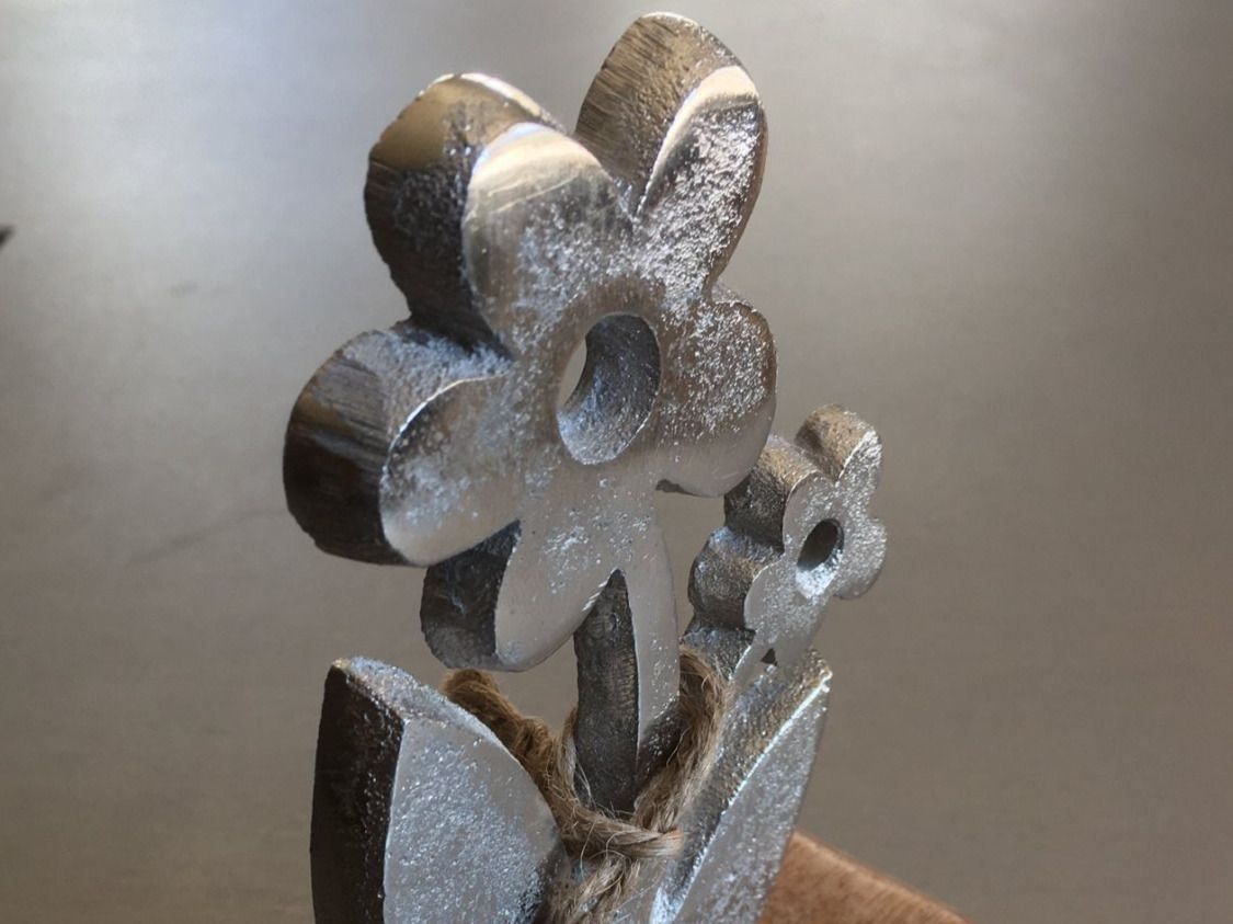 Holzartikel: Blumen in Alu und Holz/NEU – Neu und originalverpackt aus Volketswil von rubin74 2