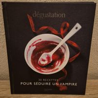 Livre de cuisine Dégustation 30 recettes vampire 