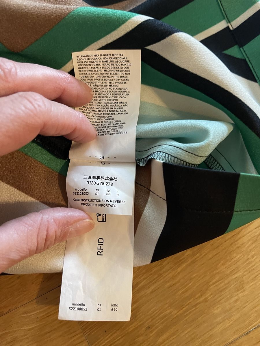 Marella Vestiti: Kleid EMME MARELLA Grösse 38 EU – Nuovo e nell'imballaggio originale da Rüschlikon venduto da Lajniii 5