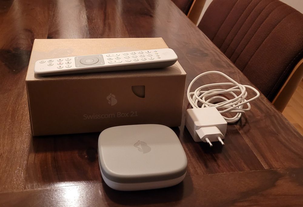 Neue Swisscom Box 21 (Neu (gemäss Beschreibung)) in St.Gallen für CHF ...