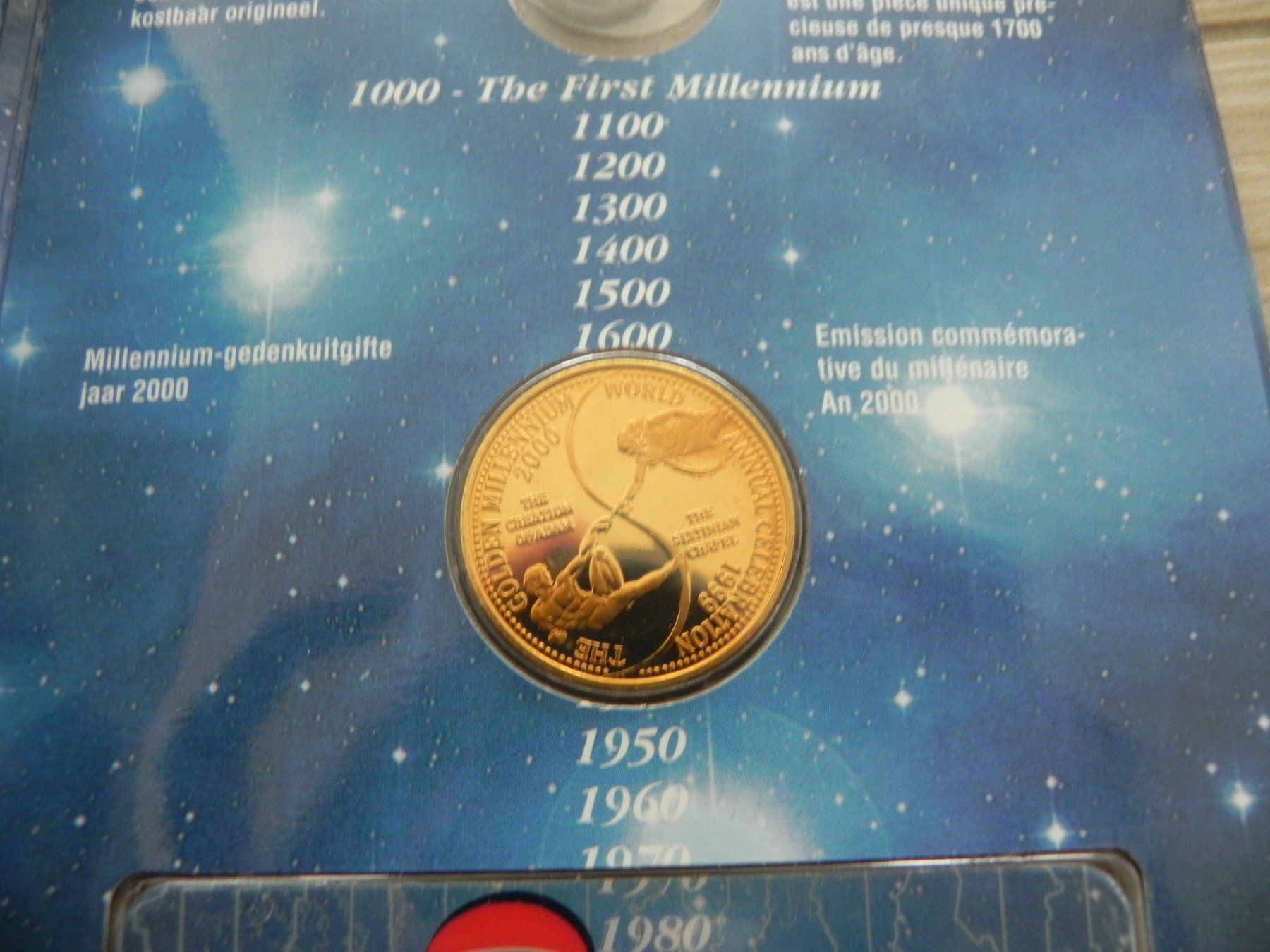 Tutti le monete: Münzenset - Mintset The World Millenium Event – Nuovo e nell'imballaggio originale da Biel/Bienne venduto da Gogolozi 2