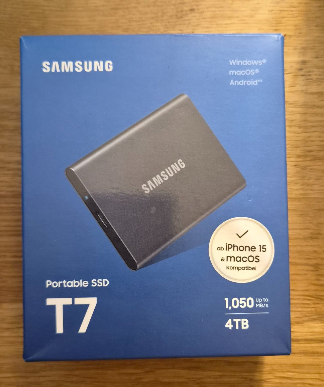 Samsung Disques durs: T7 4TB ORIGINALVERPACKT NEU! – Neuf avec emballage d'origine à Balsthal par T-MotoConsult