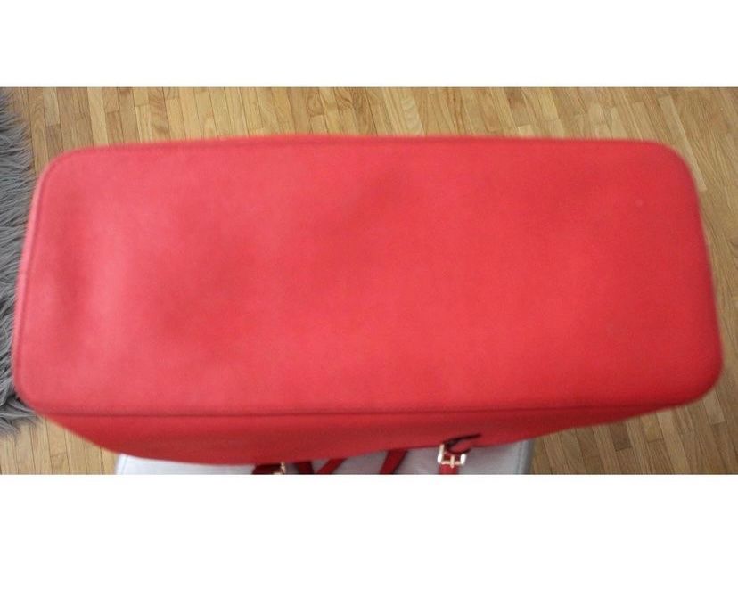 Michael Kors Taschen für Damen: Sac Michael Kors cabas Jet Set rouge orangé – Gebraucht aus Lausanne von Tanoush2 4