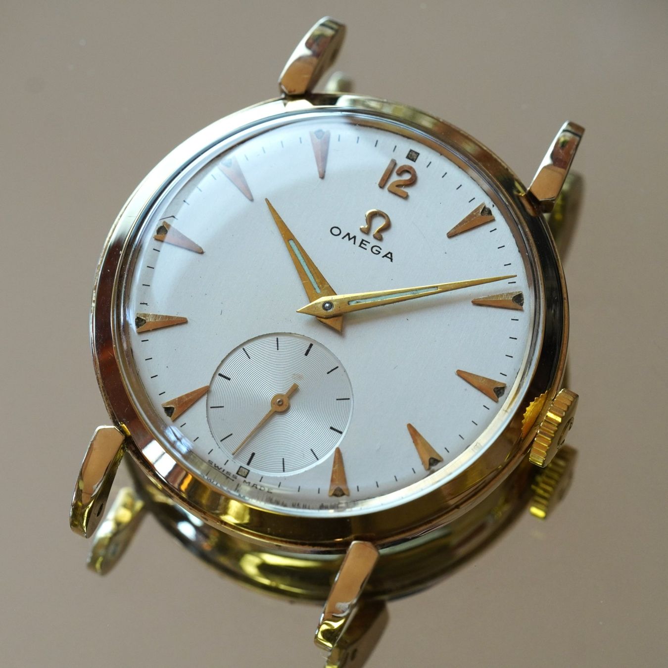 Omega Orologi: Omega 14k Kaliber 266 "fancy lugs" – Usato da Kreuzlingen venduto da GRAFCLASSICS 8