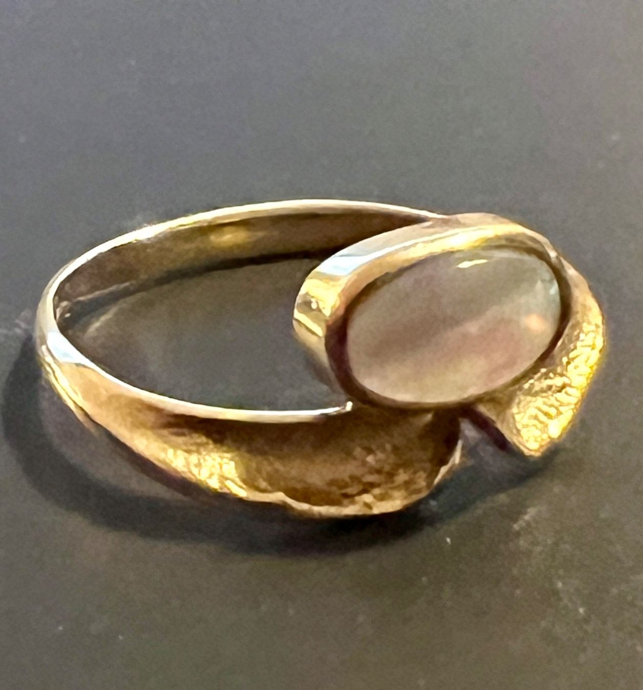 Anelli: Gold-Ring 18 K mit Opal – Usato da Chur venduto da Penting1935 3