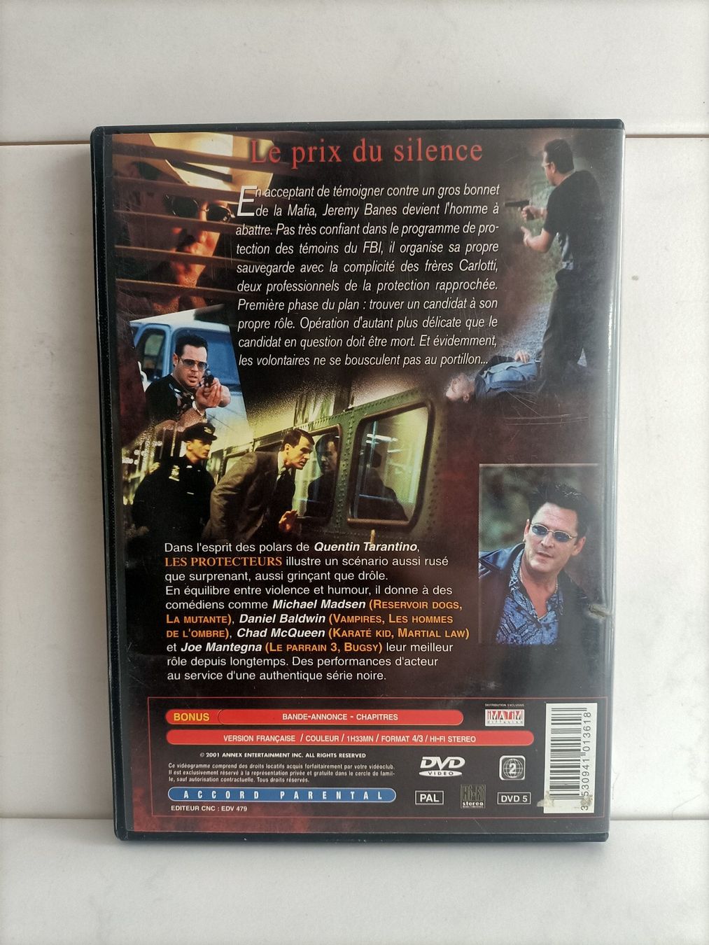 Tutti i DVDs: DVD Les protecteurs (fr) Michael Madsen Daniel Baldwin – Usato da crans montana venduto da AB3963 1