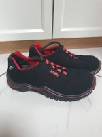 Uvex Sicherheitsschuhe S1 schwarz/rot Grösse 41