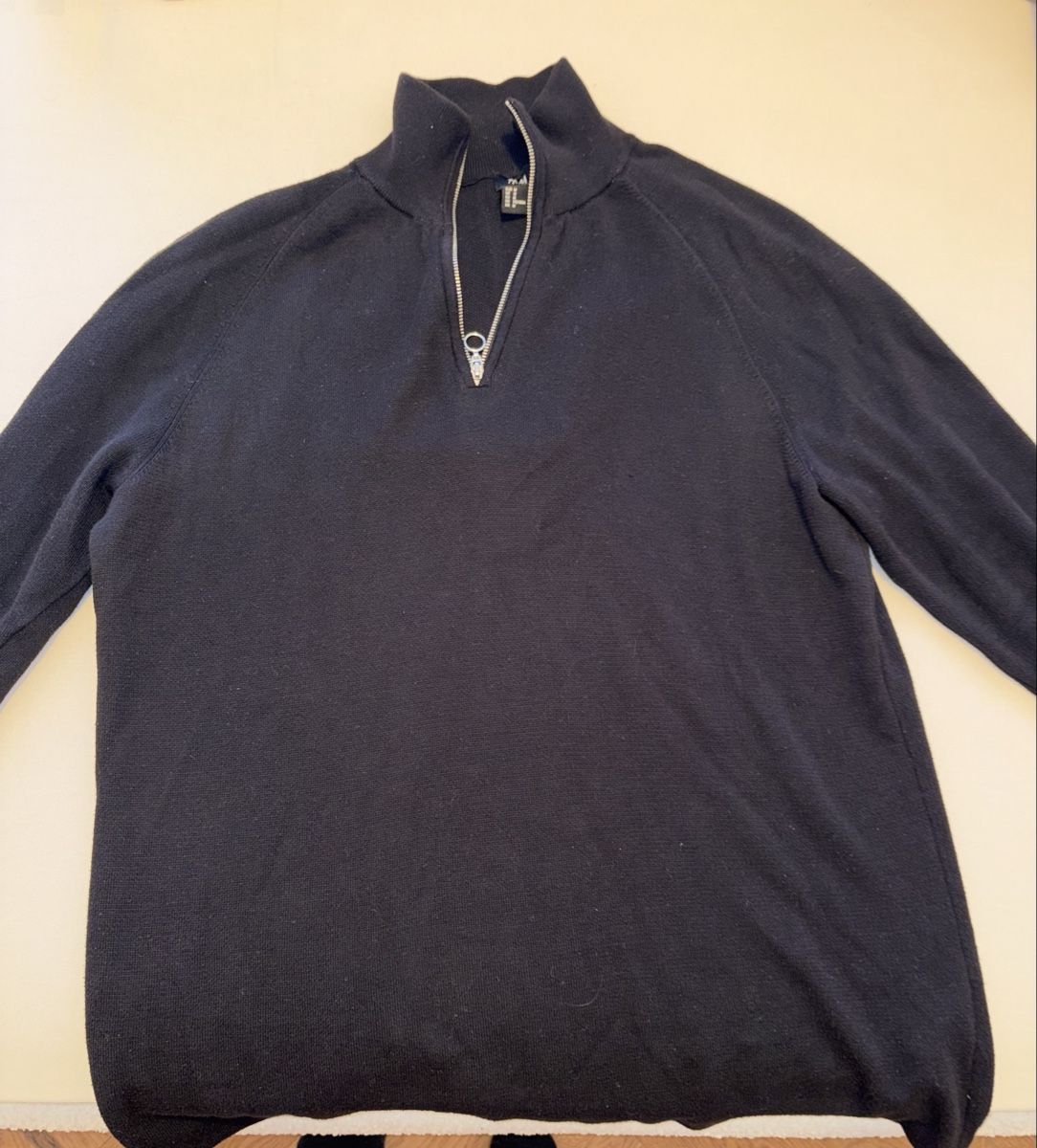 H&M Maglioni & Felpe: Pull noir zip Homme – Usato da Pully venduto da ari_78pk 2