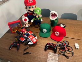 Super Mario Set RC - Auto 1:16 und Drohne 9 Teile