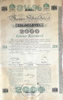 Ungarisches Bodenkredit-Institut, Budapest - 1896